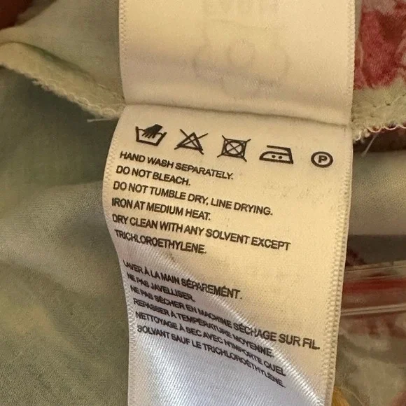 Farm Rio Tie Dye Rainbow Patchwork Maxi Dress S Blue Multi NEW 297352 - Picture 11 of 15